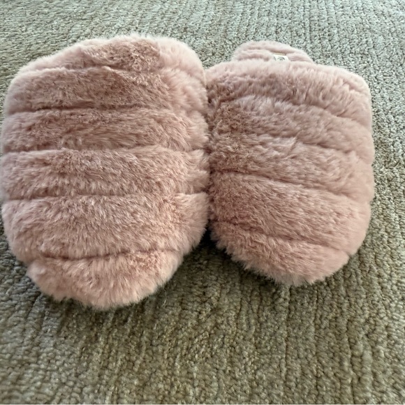 Madewell • Quilted Scuff Slippers in Recycled Faux Fur Size 6. like new - Picture 7 of 13